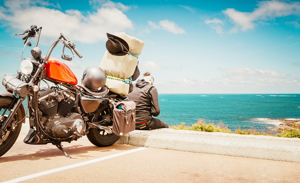 Scenic Motorcycle Picture