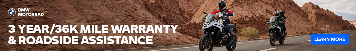 Leading the Way | BMW Motorrad New Vehicle Warranty