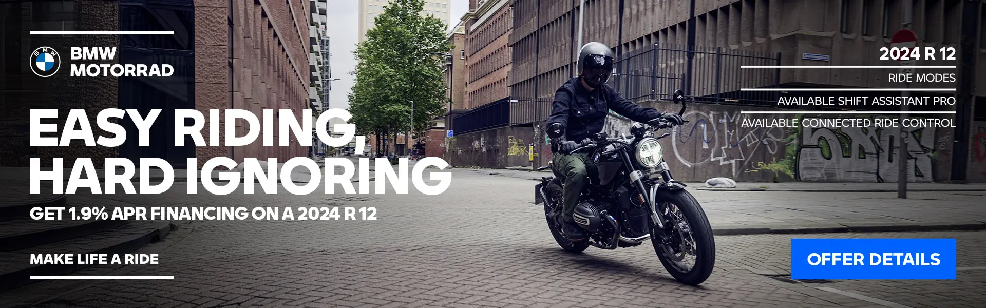 Get 1.9% APR Financing on a 2024 R 12